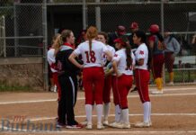 Burroughs Softball Allows Arcadia Two Big Innings, Falls 8-1