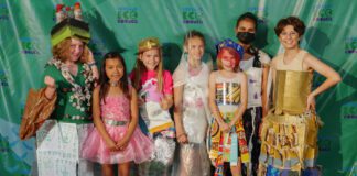 Students Show Off Their Wearable Art at Trashion Show Event