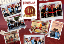Tequilas Burbank 10 YEAR ANNIVERSARY Ribbon Cutting