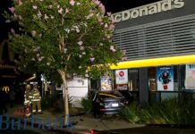 GALLERY: Late Night Accident Makes New Drive Thru at McDonald’s