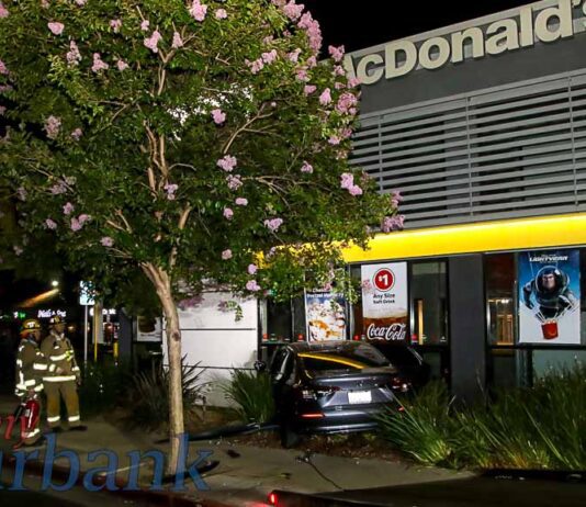 GALLERY: Late Night Accident Makes New Drive Thru at McDonald’s