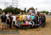 First of Two Community Gardens Opens in Burbank on Pass Avenue
