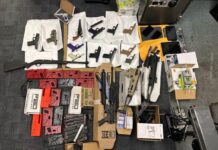 Burbank Man Arrested With Large Cache of Ghost Guns at Residence