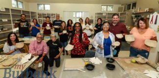 Home Again LA Prepares for Empty Bowl Fundraiser By Making Soup Bowls