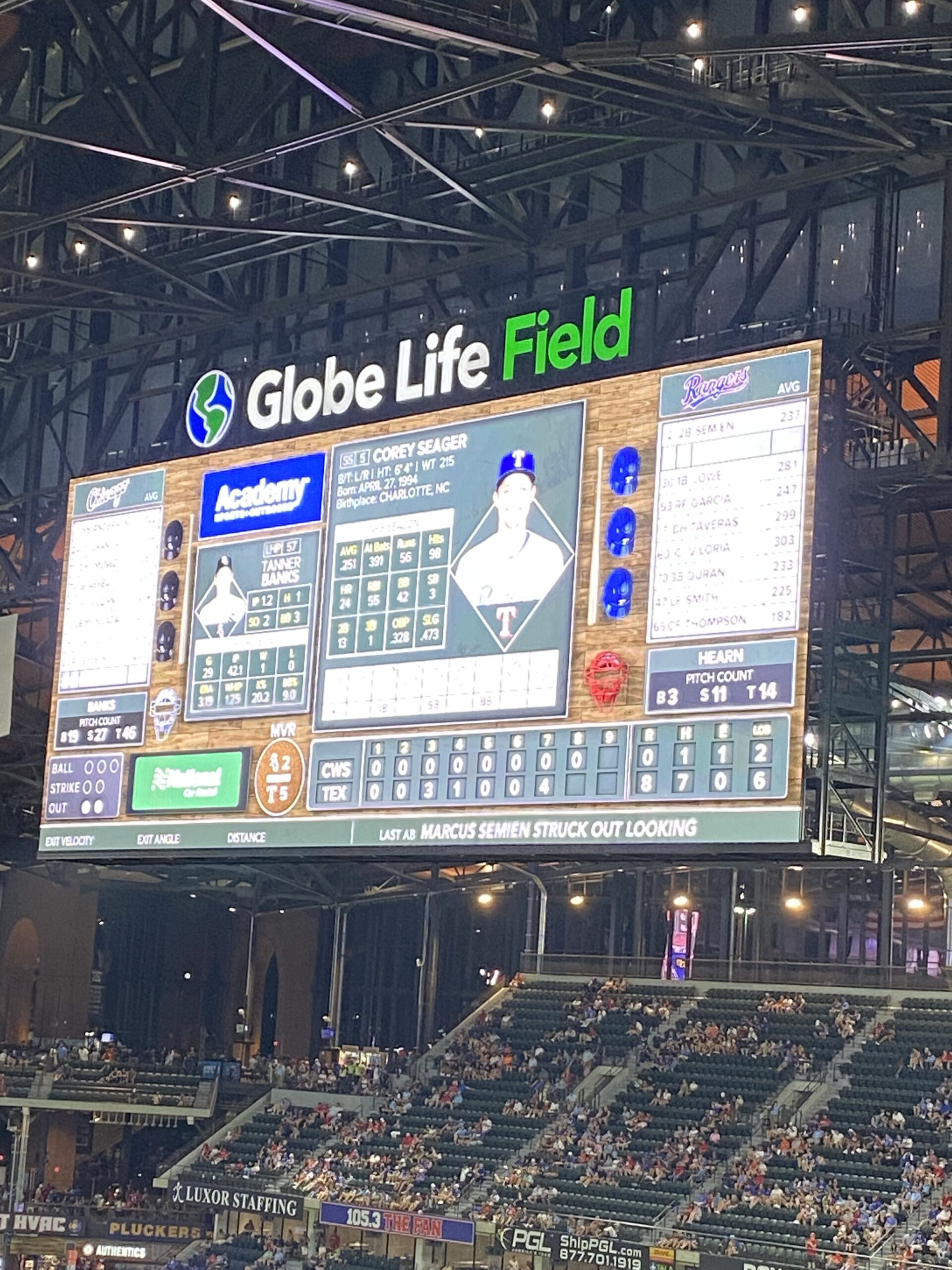 The Texas Rangers' new, modern stadium will be no match for Globe Life Park  on its best days