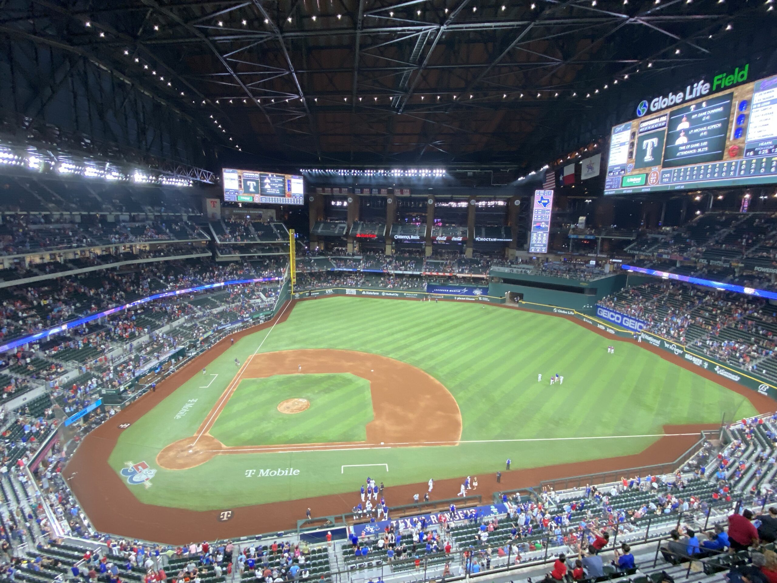 Despite some awful seats, Globe Life Field works for Rangers