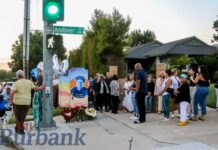 Photo Gallery: Community Gathered for Memorial Remembering Natalee Moghaddam,Cerain Baker and Jaiden Johnson at Andover Crash Site.