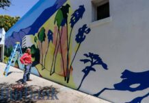 Artist Thierry Lefort Leaves His Mark With Vibrant Downtown Burbank Mural