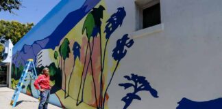 Artist Thierry Lefort Leaves His Mark With Vibrant Downtown Burbank Mural