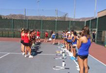 Burbank Girls’ Tennis Turns Back Flintridge Sacred Heart Academy