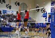 Burroughs Girls Volleyball Takes Three-Setter From Burbank