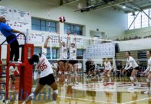 Burroughs Girls’ Volleyball Bested by Arcadia In League Opener