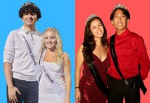 Introducing the Burbank and Burroughs Homecoming King and Queen and Their Courts