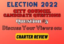 City Council Election Question #5 – Charter Review
