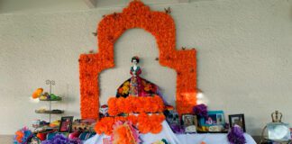 Luther Middle School Celebrates Dia De Los Muertos with Ofrenda