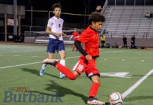 Burbank Boys Soccer Ties Rival Burroughs 1-1