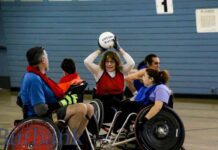Wheelchair Rugby a Hit in Burbank