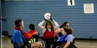 Wheelchair Rugby a Hit in Burbank