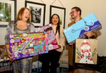 Chamber Holiday Mixer Has Holiday Cheer and Successfully Collects Toys at the Same Time