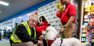 Waggage Claim Provides Pet Therapy at Hollywood Burbank Airport