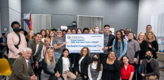 Senator Portantino Presents $100k Check for Burbank YMCA Social Impact Center