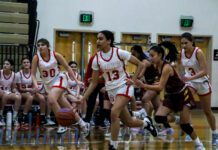 Late Charge Helps Burroughs Girls Basketball Slip Past Arcadia