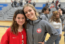 JBHS Varsity Player is Hometown Hero to 10 Year Old Skylar Celli-Recht