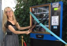 Stefanie Girard Supports Local Artists Through her “Art Candy Machine”