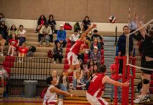Burroughs Boys Volleyball Cannot Keep Step With St. Francis