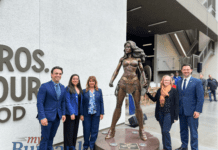 Bronze Wonder Woman Statue is Unveiled by DC, Visit Burbank and Warner Bros. Discovery