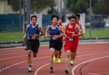 Burbank vs. Burroughs Track and Field Meet Results