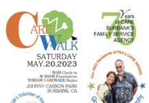 Family Service Agency of Burbank Prepares For 15th Annual Care Walk