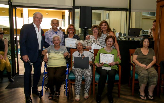 Olive Senior Plaza 20 YR Party © (Ross A Benson)