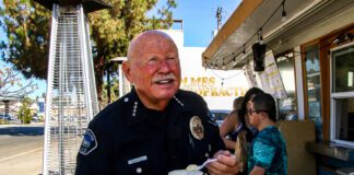 Photo Gallery:Burbank Police Enjoy Foster Freeze Ice Cream With Community During Take A Scoop Out Of Crime