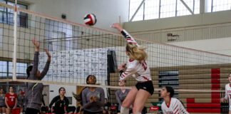 Burroughs Girls’ Volleyball Comes Up Aces In Victory