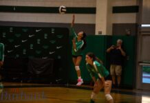 Providence Girls Volleyball Defeats Burroughs In Four Sets
