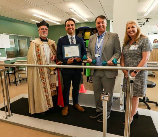 Providence Saint Joseph Blesses its New Physical Therapy/Occupational Therapy Clinic