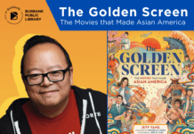 Author Jeff Yang Talks “The Golden Screen” With Filmmaker Renee Tajima-Peña At Burbank Public Library x