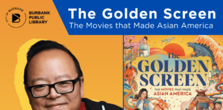 Author Jeff Yang Talks “The Golden Screen” With Filmmaker Renee Tajima-Peña At Burbank Public Library x