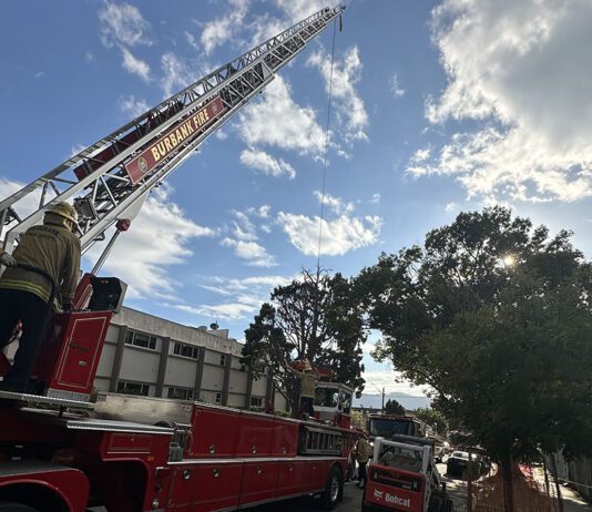 Trapped Construction Workers Rescued by Firefighters