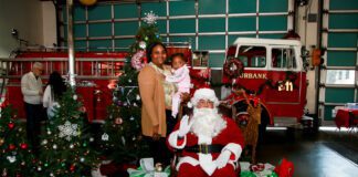 Burbank Fire Department Partnered with Children’s Burn Foundation for Holiday Event