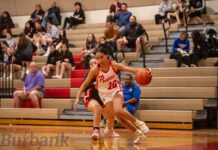 Burroughs Girls Hoops Out Of Rhythm Versus Crescenta Valley