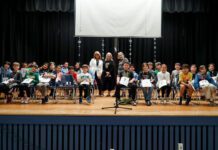 Third Graders Take All Awards at Bret Harte Elementary School Spelling Bee
