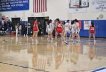 Burroughs Girls Hoops Takes Out Burbank 53-17