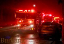 Burbank Firefighters Extinguish Blaze in Vacant Commercial Building