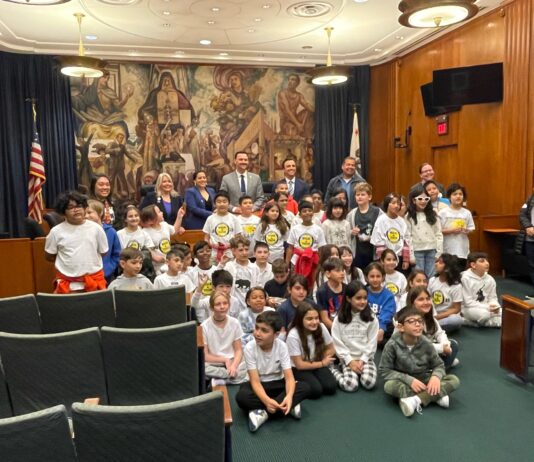 Students Love and Learn at City Hall and Burbank Police Department