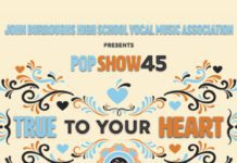 Burroughs High Presents Pop Show 45 x