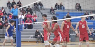 Burroughs Boys Volleyball Sweeps Host Burbank
