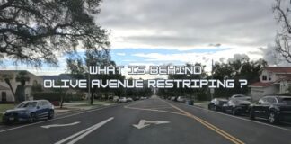 City Explains Reasoning Behind Recent Restriping of East Olive Avenue