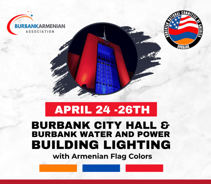 Armenian Heritage to be Celebrated with Building Lighting Event at City ...